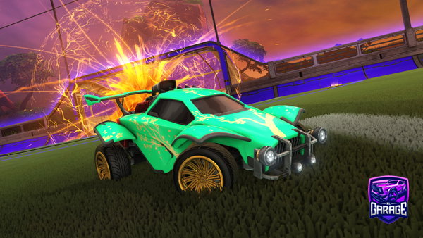 A Rocket League car design from ScrewHead