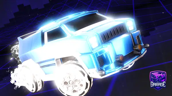 A Rocket League car design from Trafa92