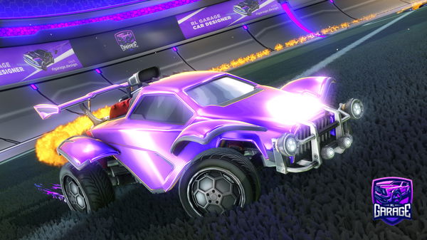 A Rocket League car design from Bxnny24