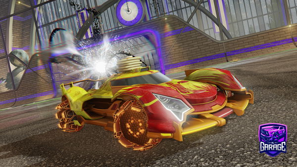 A Rocket League car design from MasterMamba