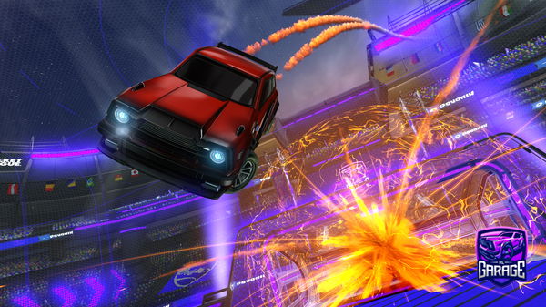 A Rocket League car design from Dimax17