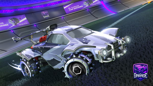 A Rocket League car design from UltimateGamer75