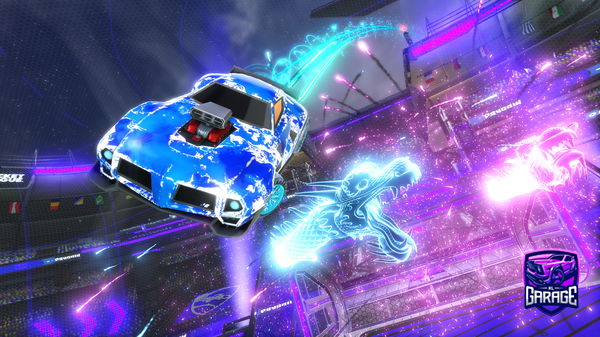 A Rocket League car design from meglabot