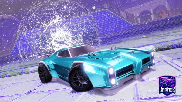 A Rocket League car design from Icey_D223