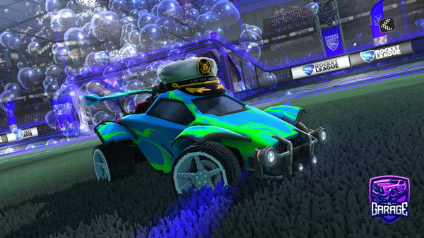 A Rocket League car design from TheBlackHusky