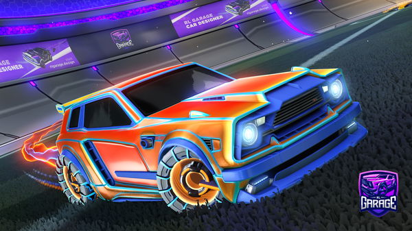 A Rocket League car design from TheCurtisTC