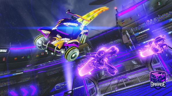 A Rocket League car design from Grxzzyttv