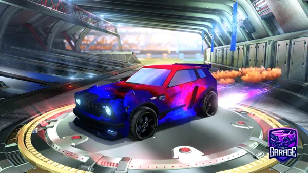 A Rocket League car design from Daniholst2011