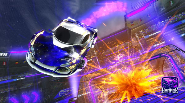 A Rocket League car design from Dinoking9852