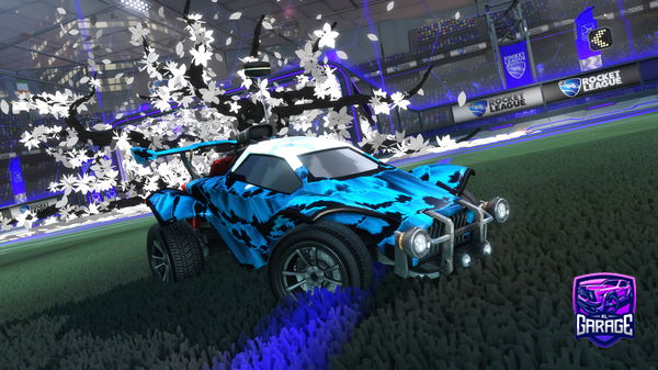 A Rocket League car design from alberito