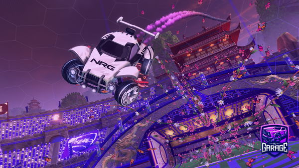 A Rocket League car design from hwks