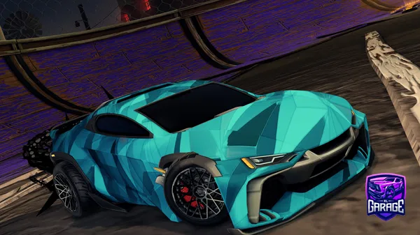 A Rocket League car design from Itzelakritze