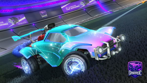 A Rocket League car design from Mike239054