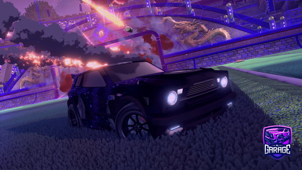 A Rocket League car design from Shadow_BlubX