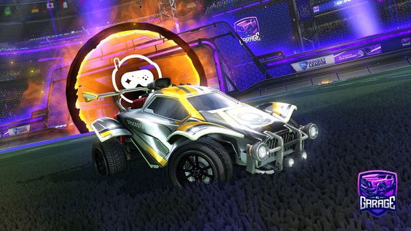 A Rocket League car design from PwrRJSB