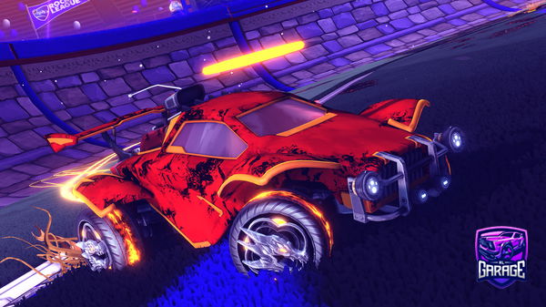 A Rocket League car design from powerknight_1669