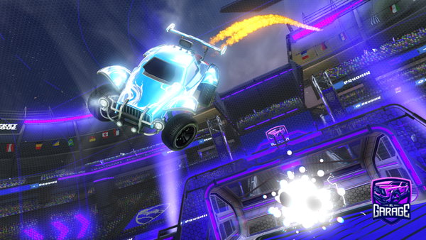 A Rocket League car design from Waveyon120hz