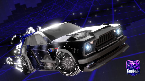 A Rocket League car design from lokych