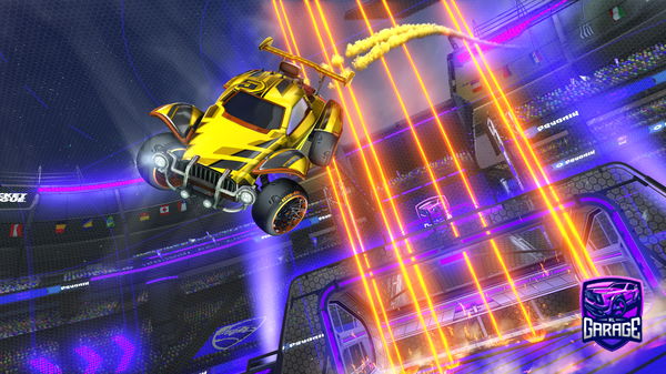 A Rocket League car design from Niitsujj