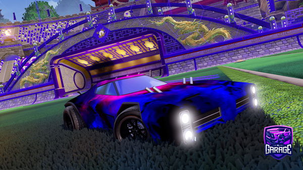 A Rocket League car design from Q1xxdc