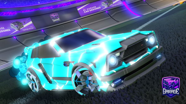 A Rocket League car design from dieguilin