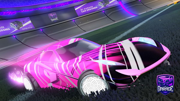 A Rocket League car design from Tinoo0