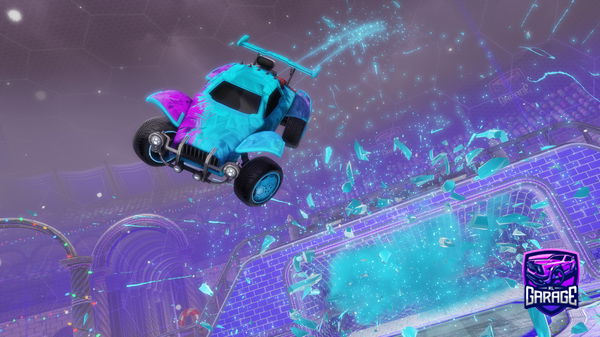 A Rocket League car design from browndogiirl