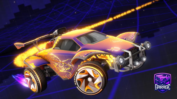 A Rocket League car design from WishZ