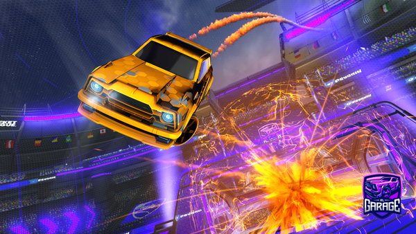 A Rocket League car design from Oscarbobby1
