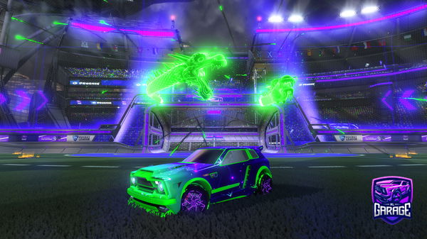 A Rocket League car design from X-Joshy-X