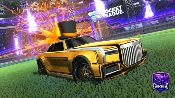 A Rocket League car design from Yonko710