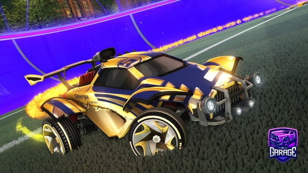 A Rocket League car design from ArceusPlutoid