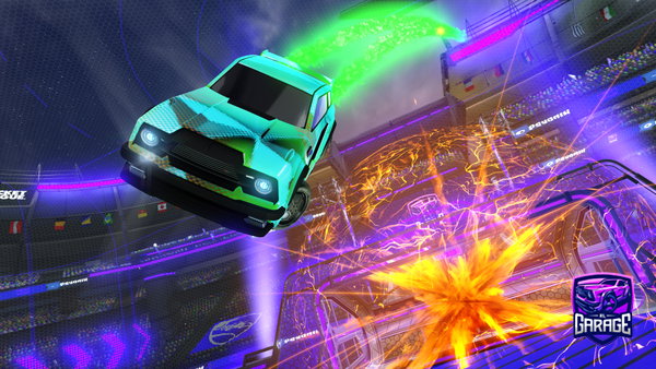 A Rocket League car design from Spero925
