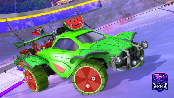 A Rocket League car design from Baseballbro610
