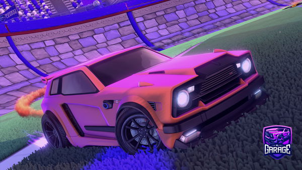 A Rocket League car design from Niandagoat