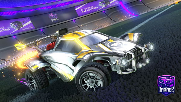 A Rocket League car design from oszzso