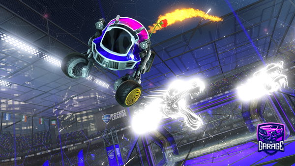 A Rocket League car design from CandyMuncherPro