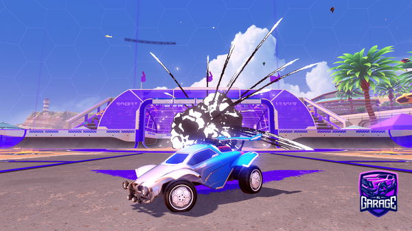 A Rocket League car design from quinnster30