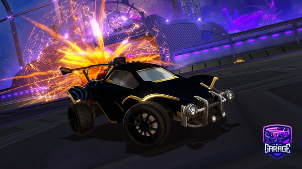 A Rocket League car design from Machinegun109