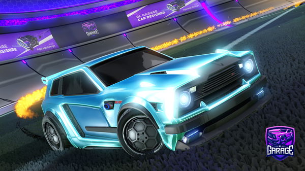 A Rocket League car design from Fenho