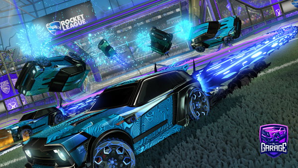 A Rocket League car design from antmcb
