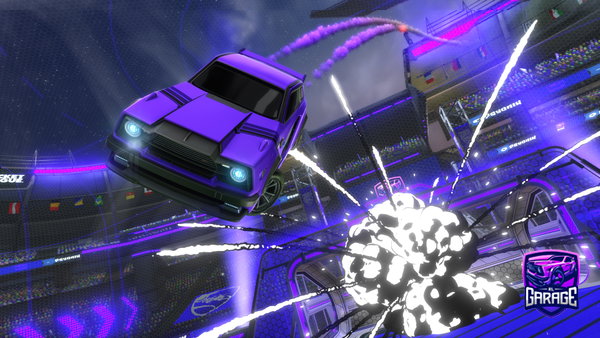 A Rocket League car design from Luke_clay12