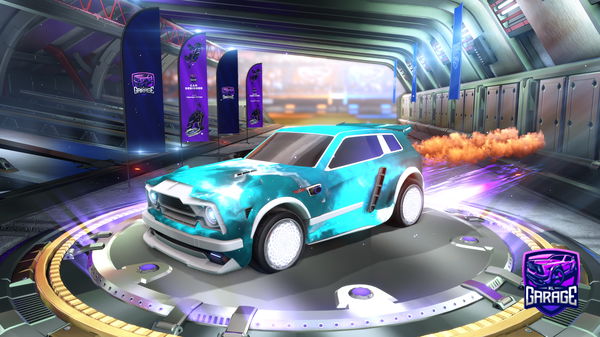 A Rocket League car design from 2005BD