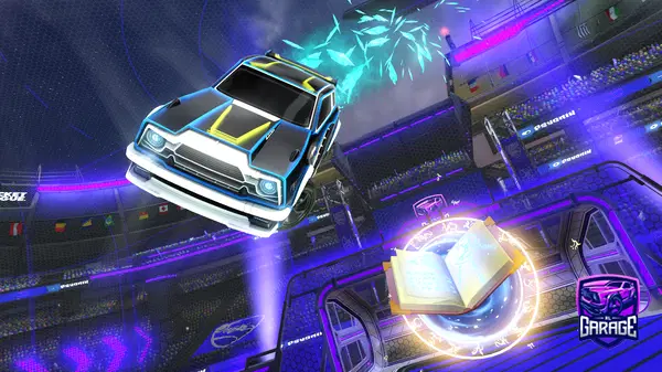 A Rocket League car design from shadow76390