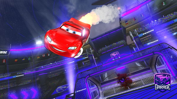 A Rocket League car design from FoxonGYG