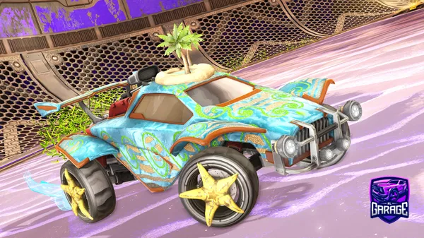 A Rocket League car design from SuperMommy