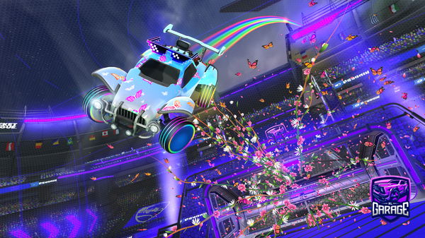 A Rocket League car design from Mickey22