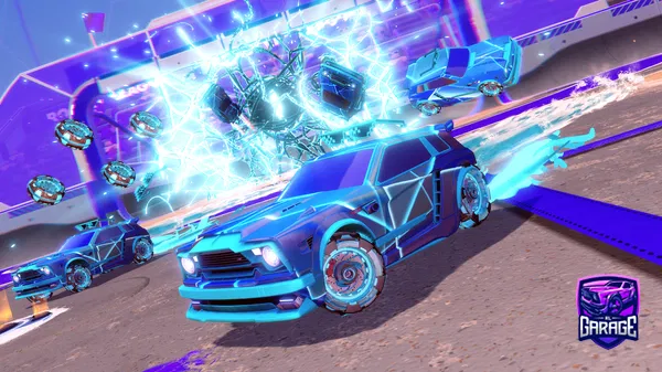 A Rocket League car design from drkeycapybara