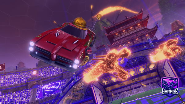 A Rocket League car design from Yamathoxz