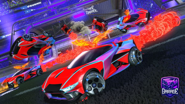 A Rocket League car design from Sleepless8